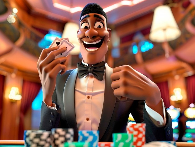 Studio live-dealer Allbet dengan multi-kamera profesional